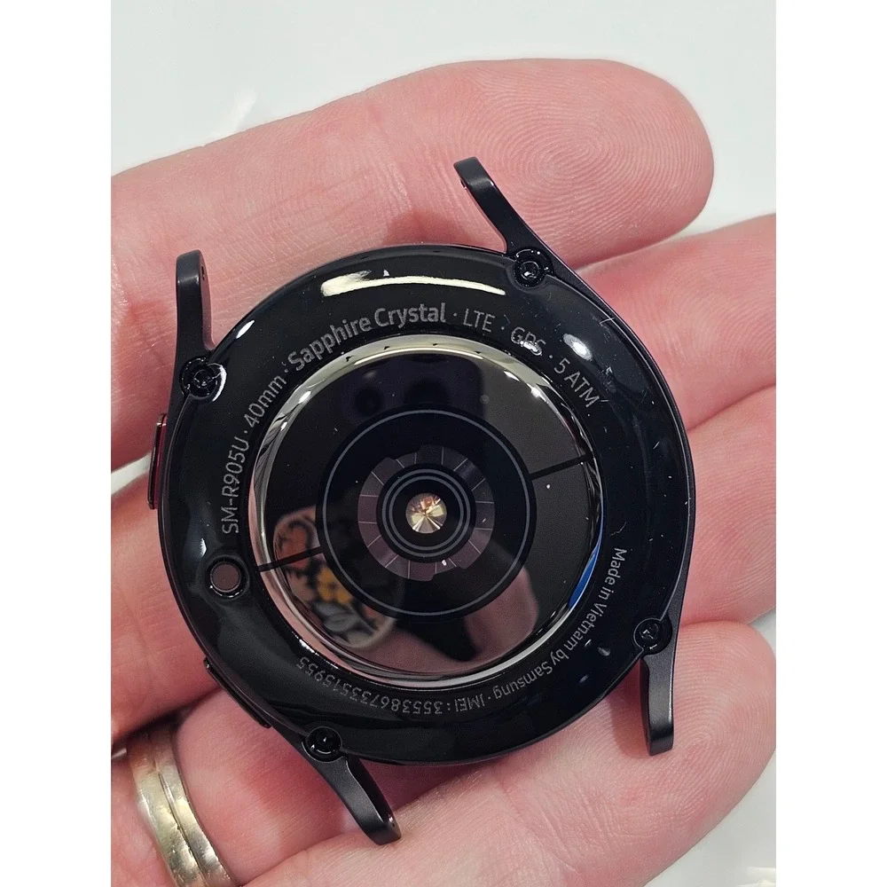 Samsung Galaxy Watch5 SM-R905U 40mm Graphite LTE GPS Smartwatch Excellent